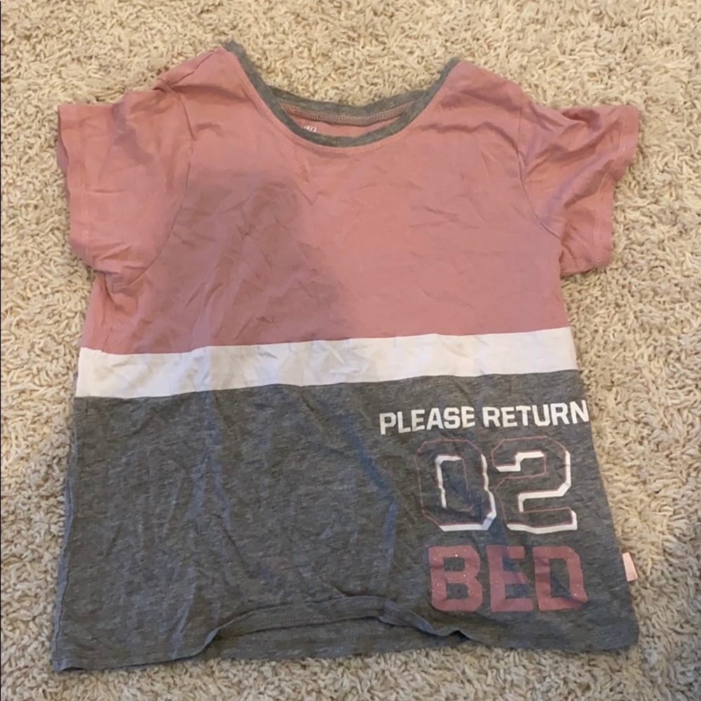 Pj shirt, Please return 2 bed